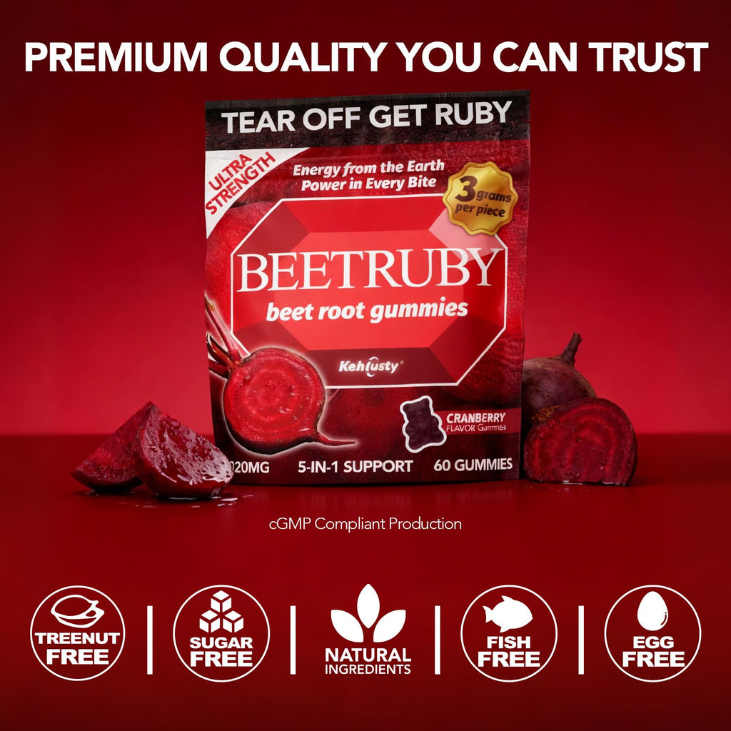 Nitric Oxide Beet Root Gummies, 60 ct P7313