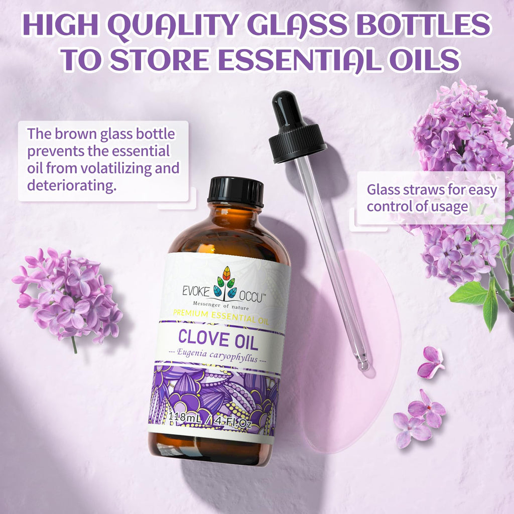 Clove and Lavender Essential Oil 4 Fl Oz E765