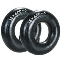2 Pack 15 x 6.00-6" Inner Tubes with TR-13 Valve Stem F865