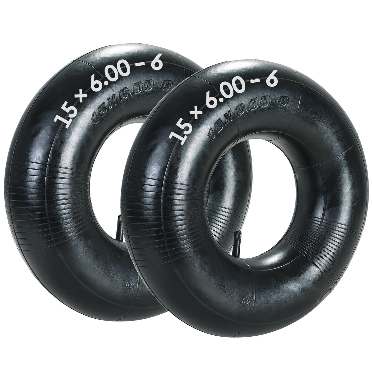 2 Pack 15 x 6.00-6" Inner Tubes with TR-13 Valve Stem F865