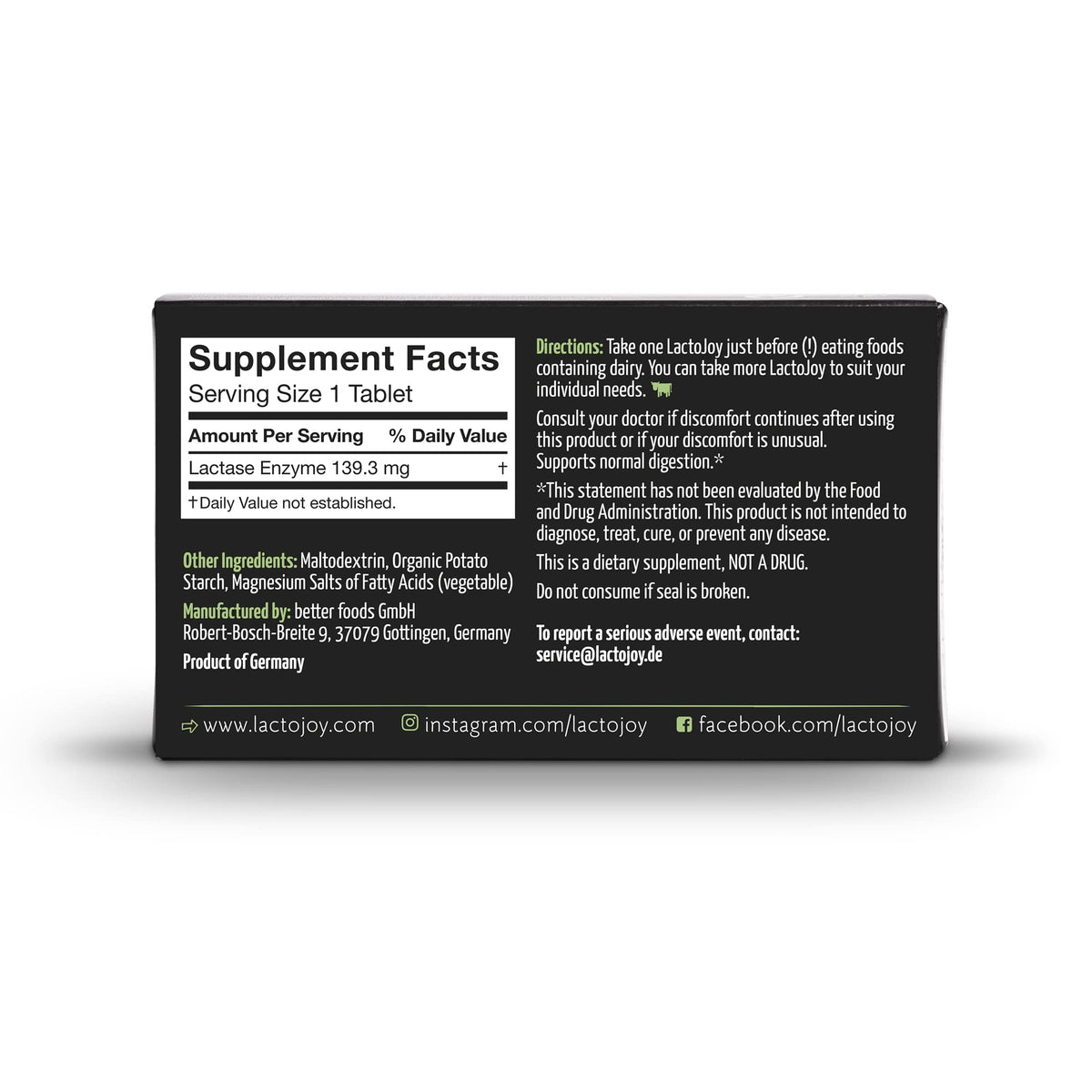 Lactase Pills 14,500 I 80 Pieces Lactase Enzymes H9303