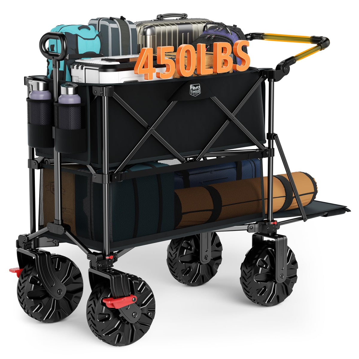 Double Decker Wagon 400L Capacity 450lb Load Z539057