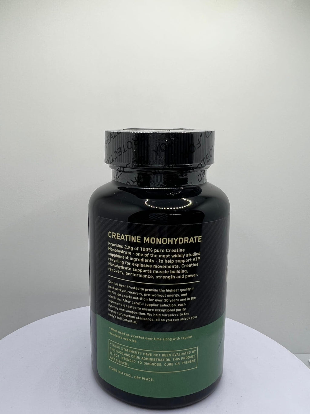 Micronized Creatine Monohydrate Capsules 2.5g 60 Count E254006