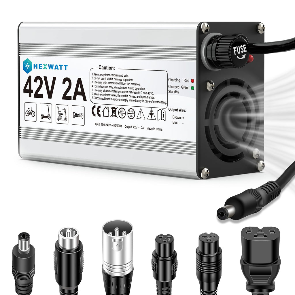 42V 2A Electric Scooter & Ebike Charger U439