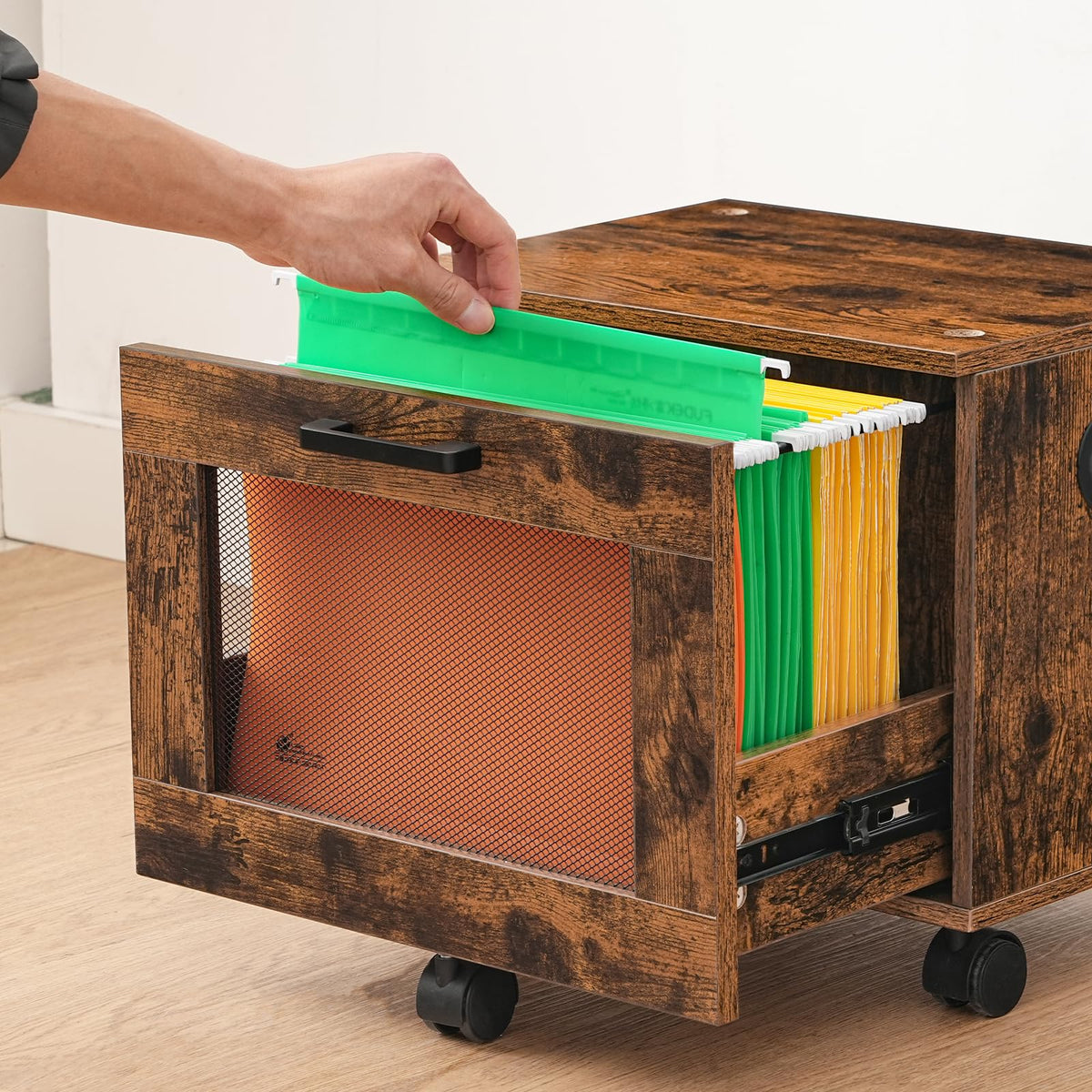 Rolling File Cabinet with Drawer B160