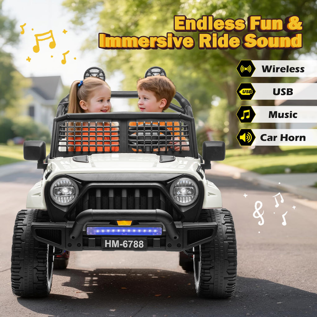 24V 2 Seater Ride on Car S2307