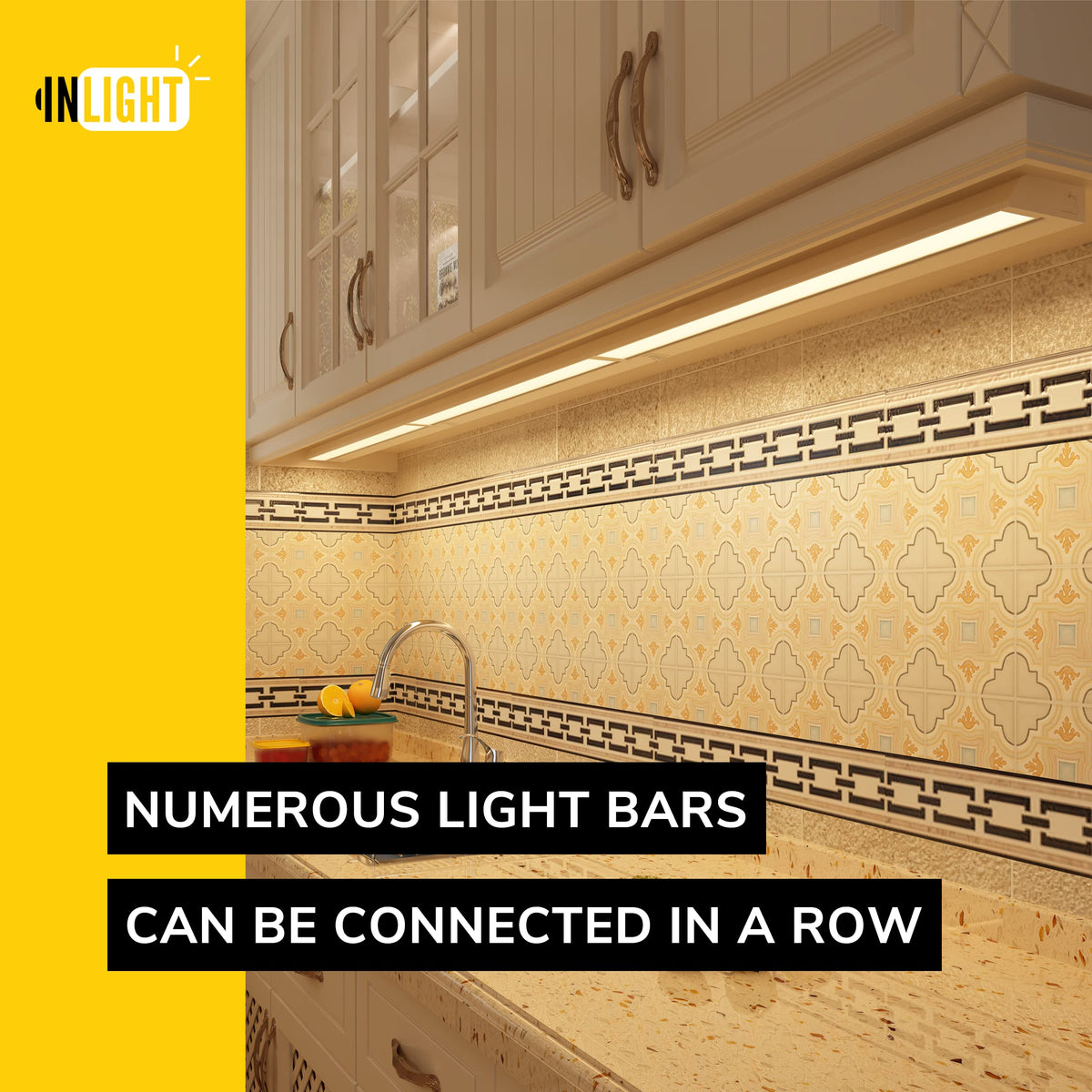 24-Inch Swivel LED Under Cabinet Light, 3-CCT Selectable, White U839806
