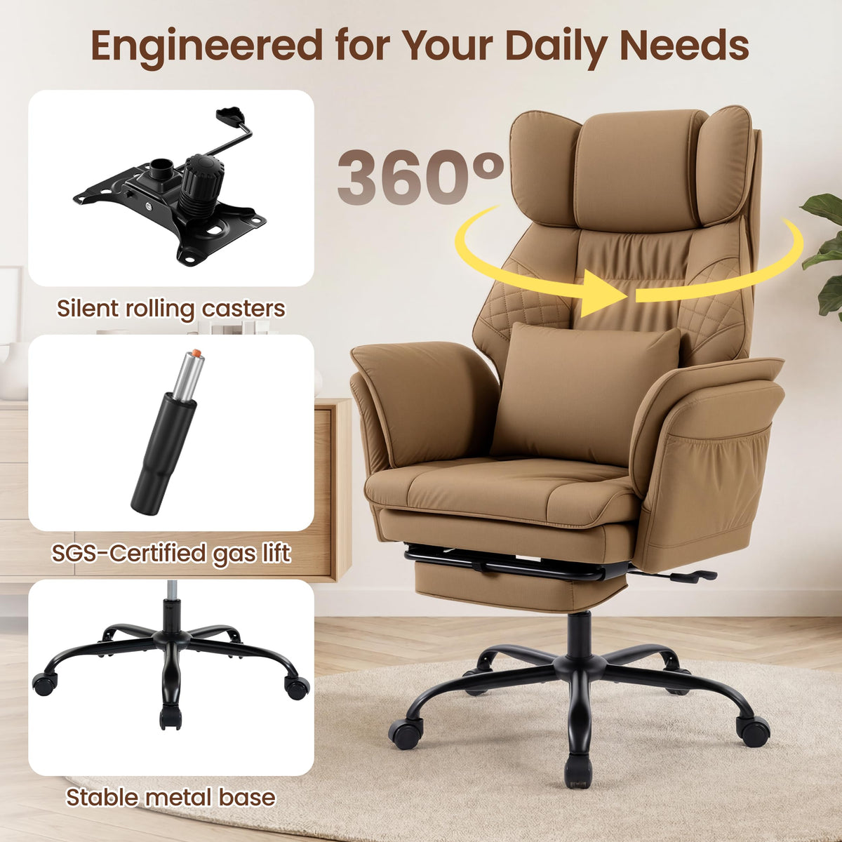 Criss Cross Chair with Flip Armrests P557
