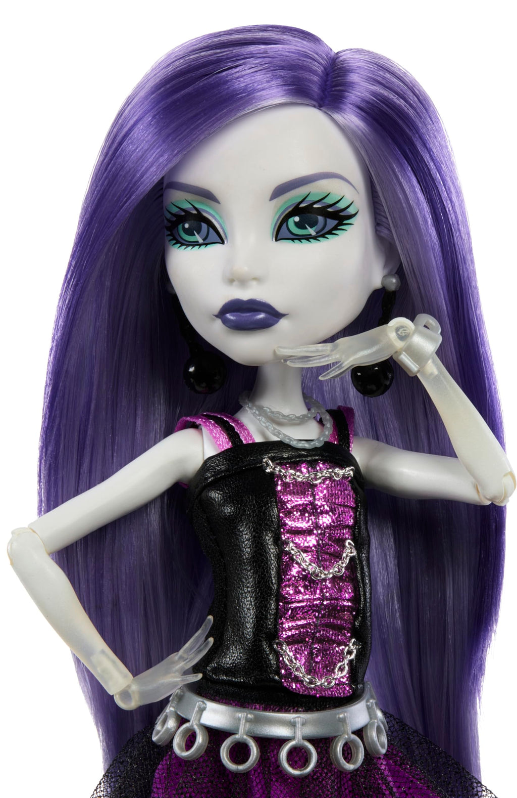 Monster High Doll with Doll Stand, Diary & Pet Ferret E8728