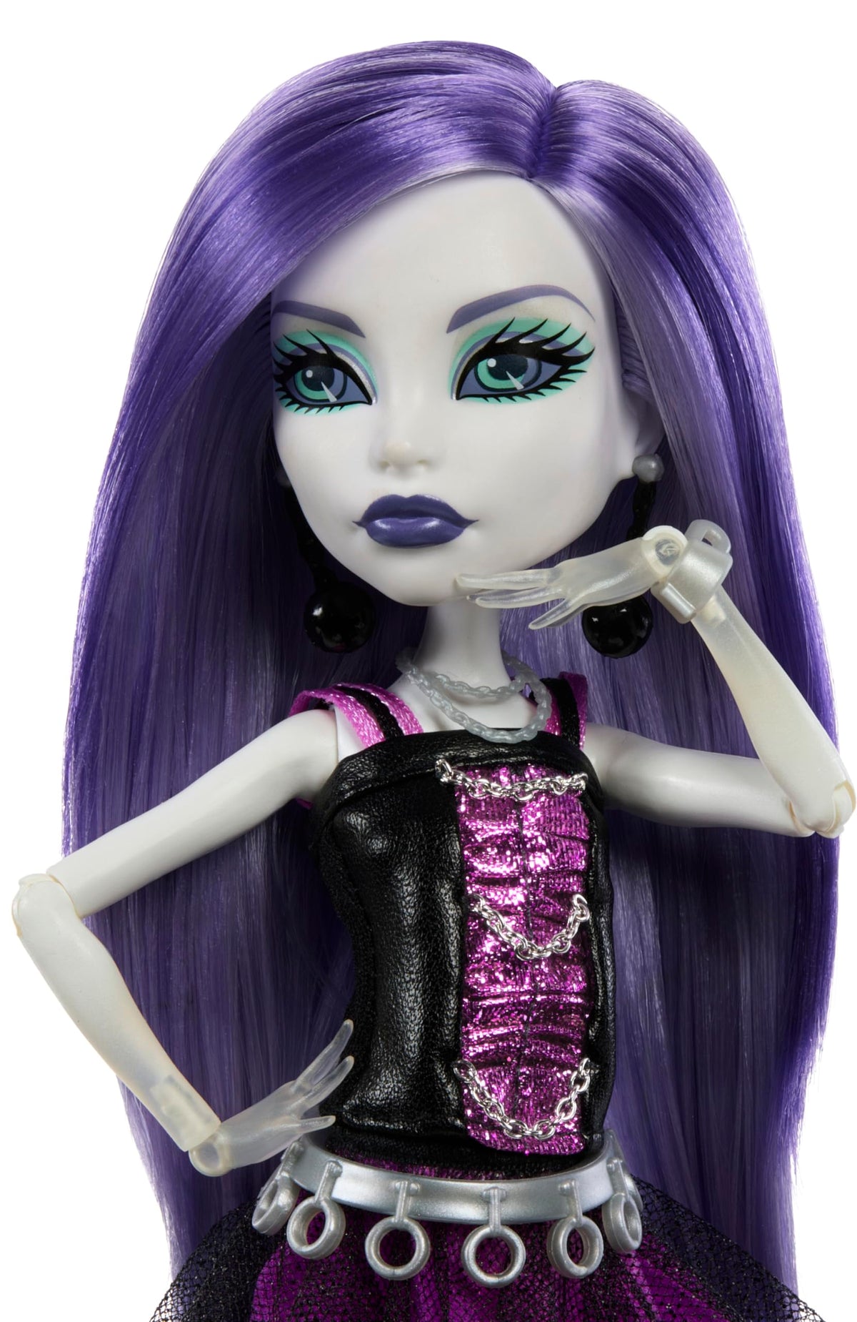 Monster High Doll with Doll Stand, Diary & Pet Ferret E8728