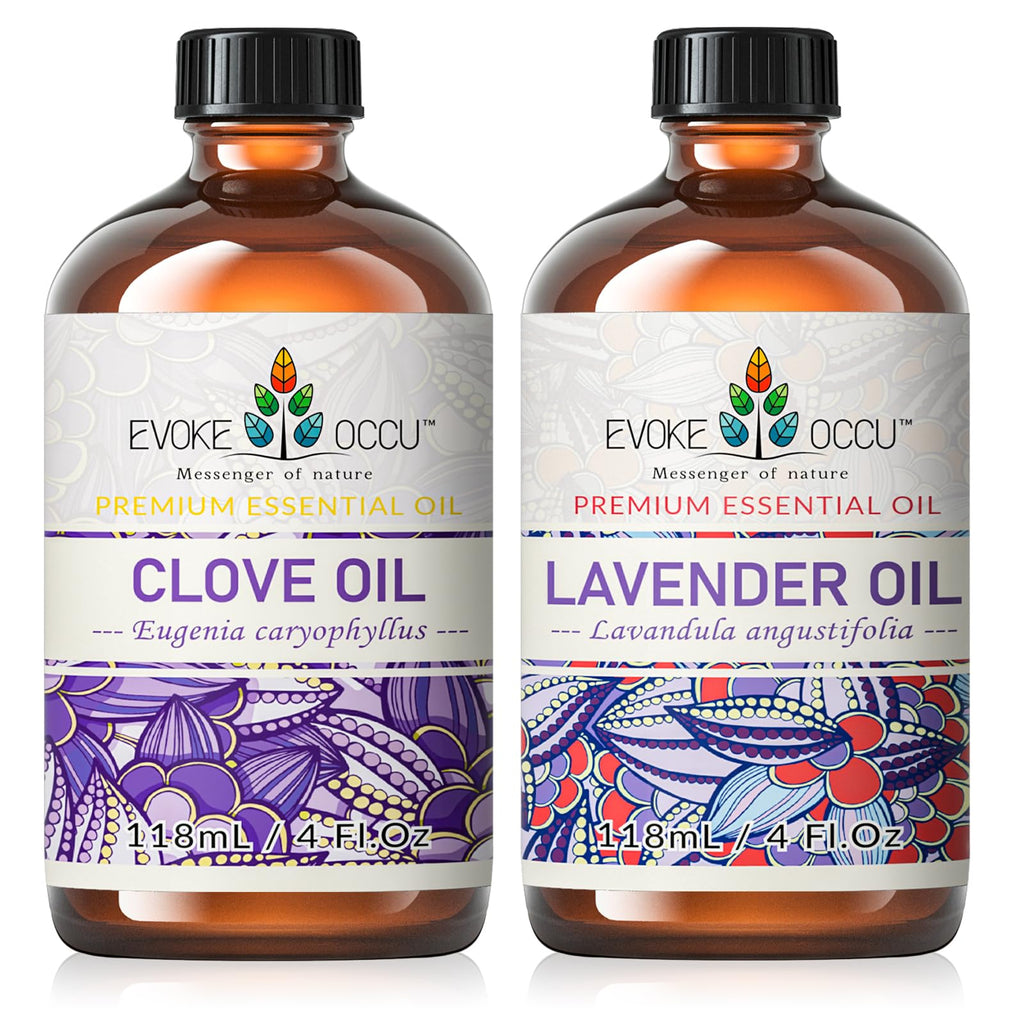 Clove and Lavender Essential Oil 4 Fl Oz E765