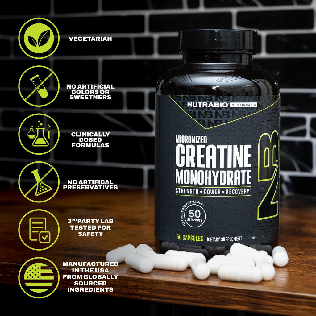 Micronized Creatine Monohydrate Capsules C595788