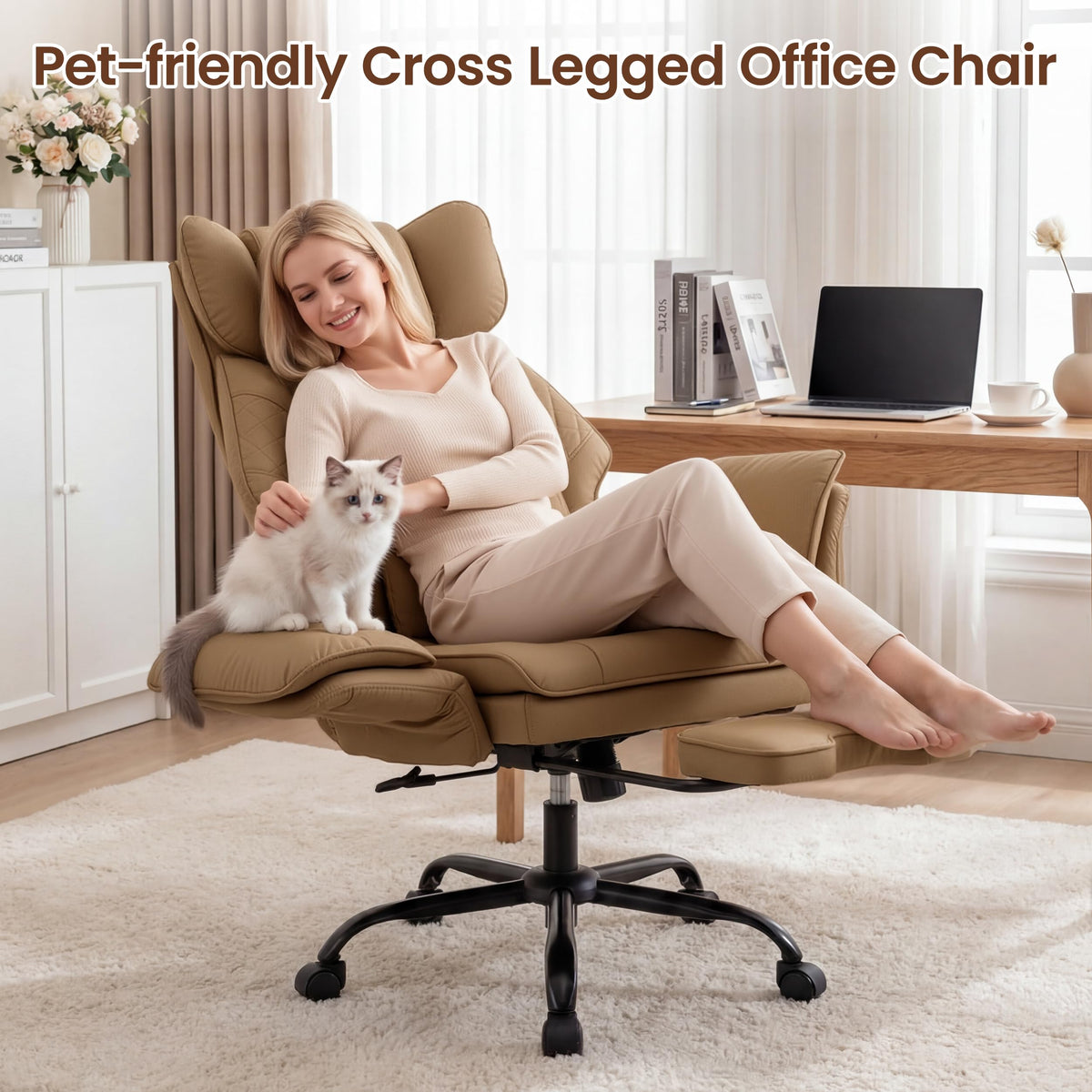 Criss Cross Chair with Flip Armrests P557