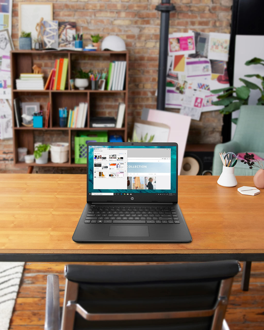 14-inch Laptop, Intel Celeron N4020, 4 GB RAM, 64 GB Storage, Windows 11 Home, Jet Black Q657