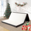 4 Inch Tri Fold Memory Foam Mattress with Washable Cover V518