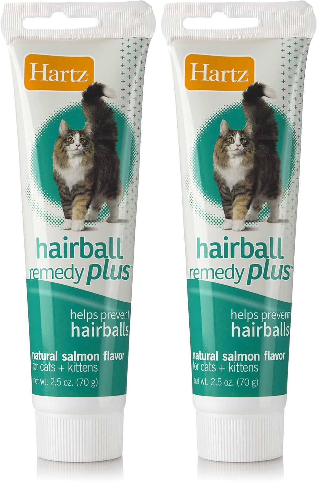 Salmon Flavored Hairball Remedy Paste for Cats and Kittens, 2.5 Ounce (Pack of 2) L15056