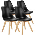 Dining Chairs Set of 4 PU Leather A287