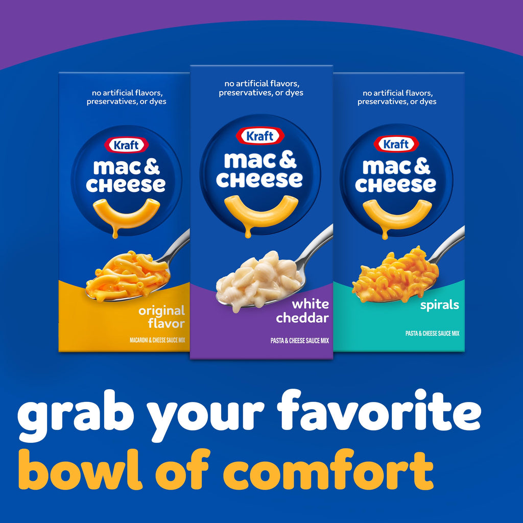 White Cheddar Macaroni & Cheese Dinner 7.3 oz Pack of 6 K5924