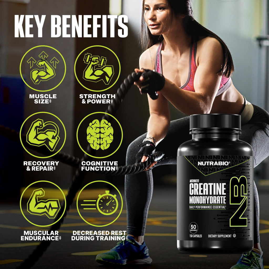 Micronized Creatine Monohydrate Capsules C595788