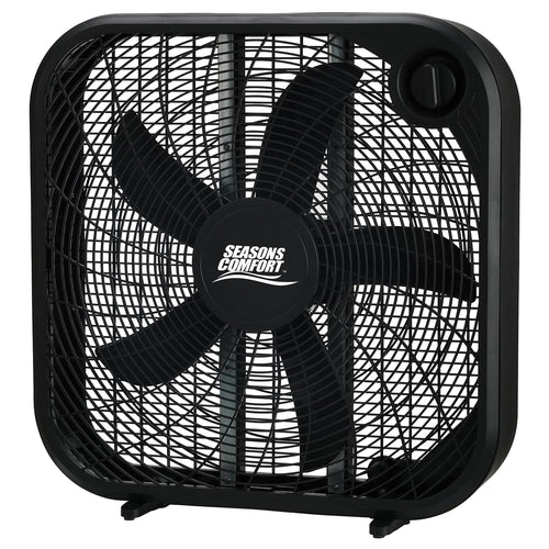 20 Inch Box Fan 3 Speeds Carry Handle A816