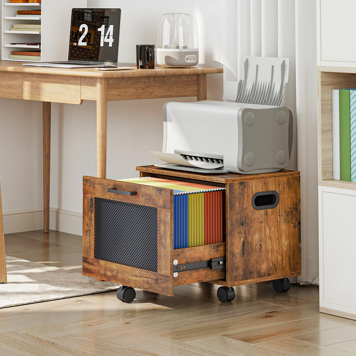 Rolling File Cabinet with Drawer B160
