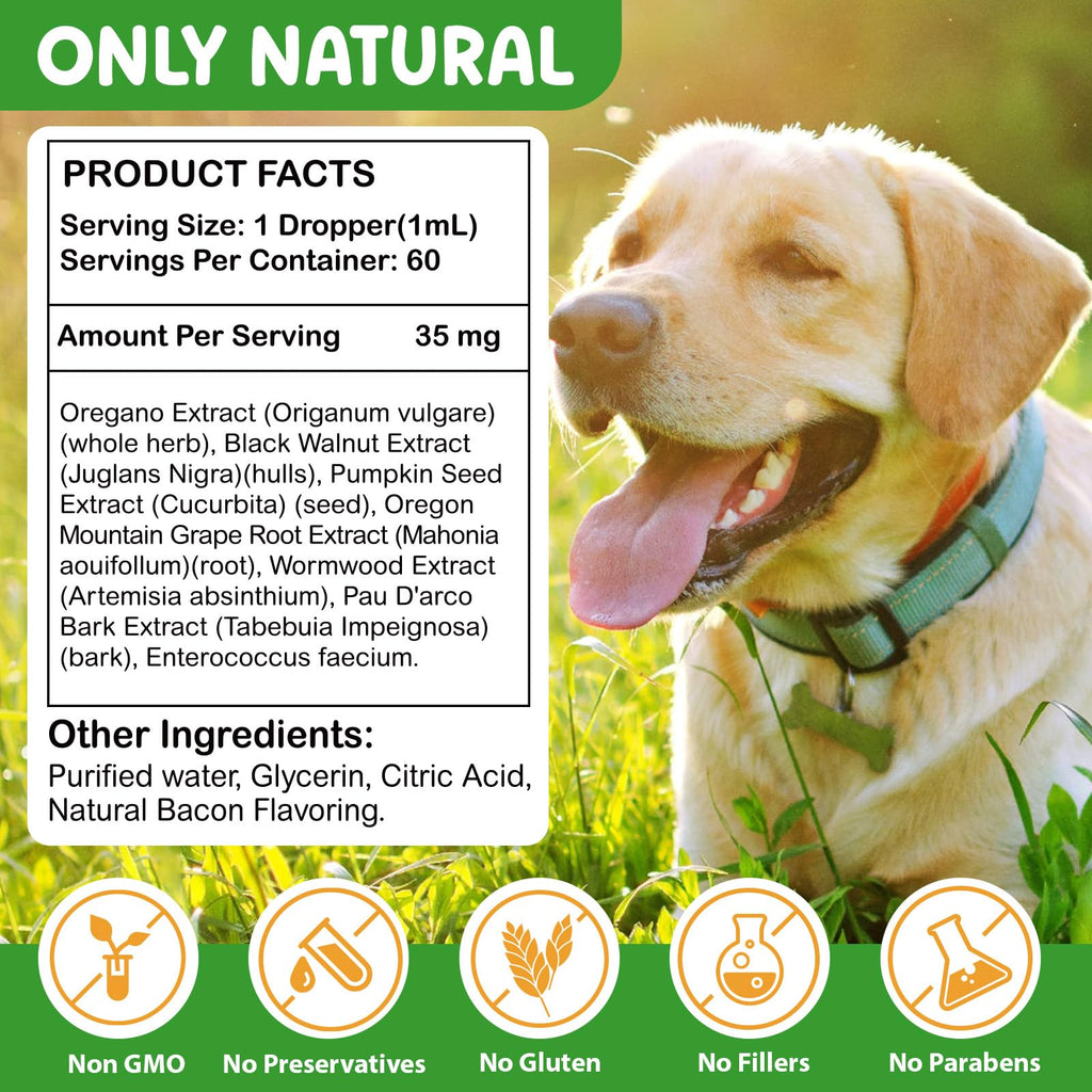 2 Fl Oz Herbal Digestive Support for Dogs R81495