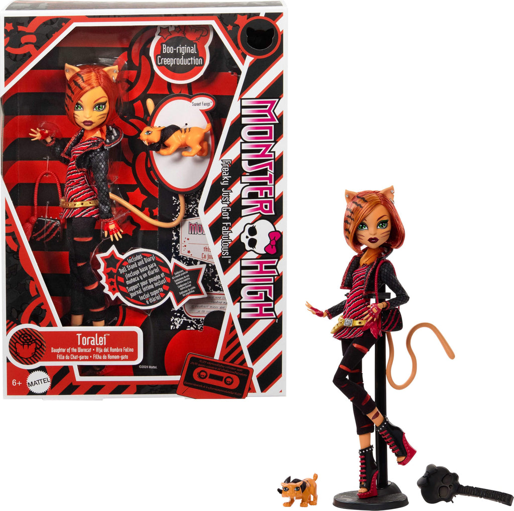 Monster High Doll with Doll Stand, Diary, and Pet A9319