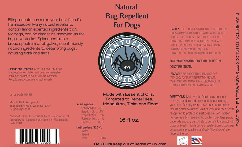 Natural Bug Repellent for Dogs 16 fl oz N535583