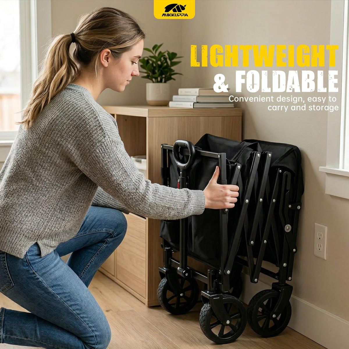 Folding Dog Wagon with Ramp X458