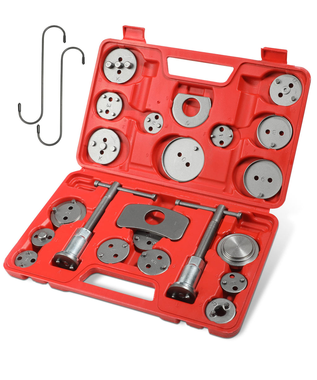 24 Pieces Brake Caliper Tool and Piston Compression Set V75942