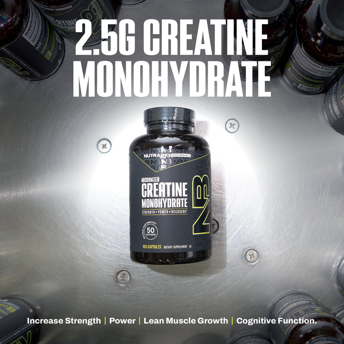 Micronized Creatine Monohydrate Capsules C595788