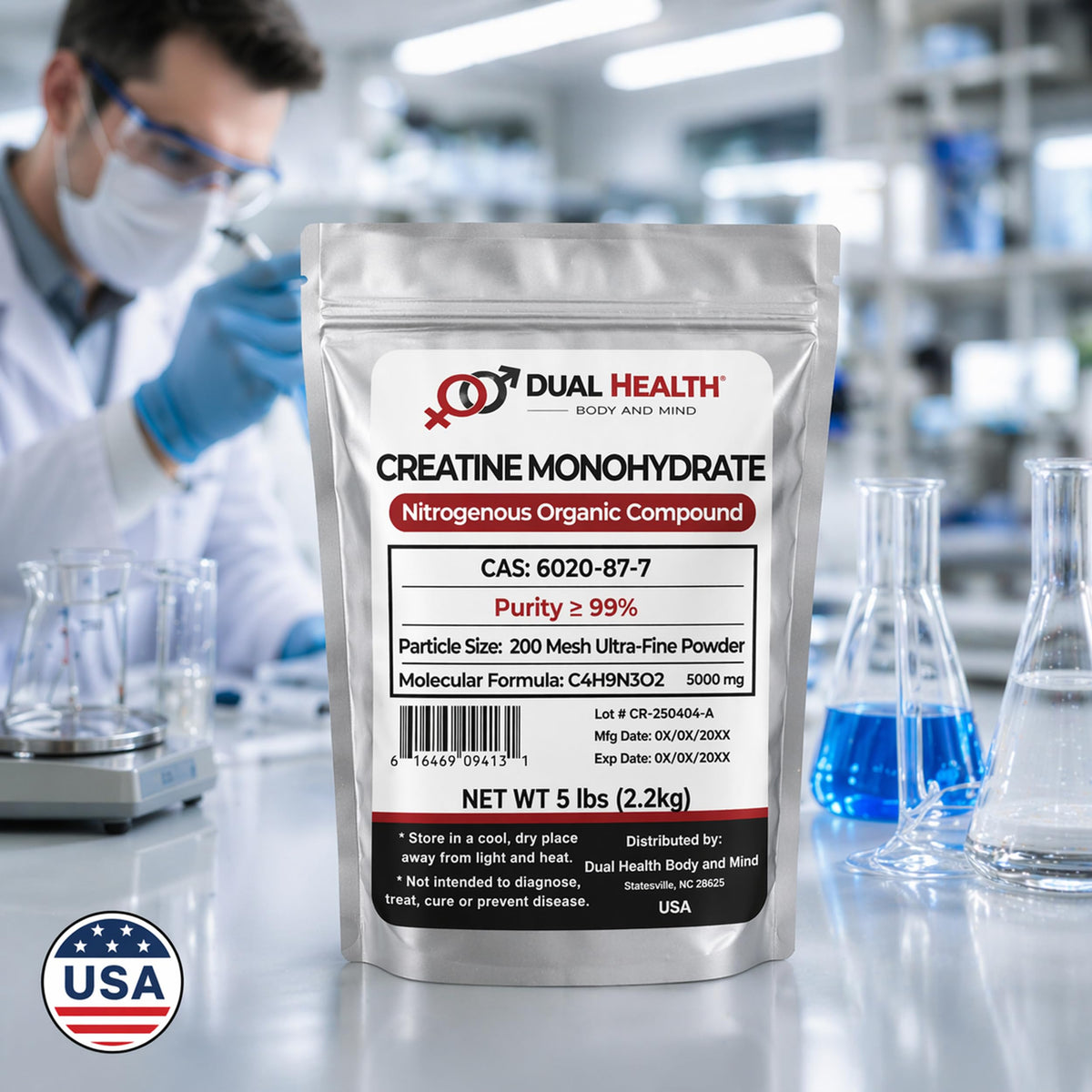Pure Micronized Creatine Monohydrate Powder 1000 Grams E493
