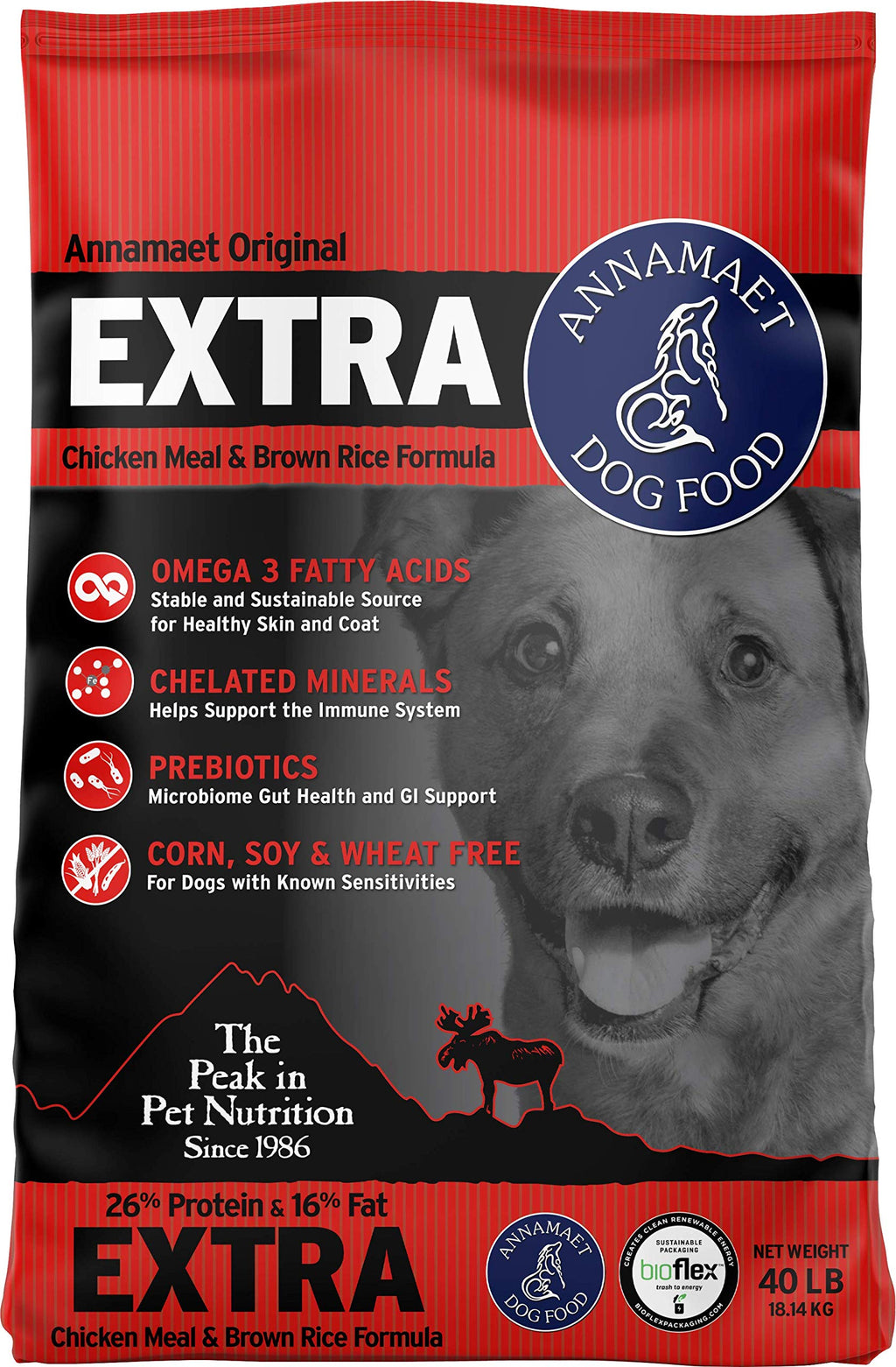 Chicken & Brown Rice Dry Dog Food 40-lb bag Z61275