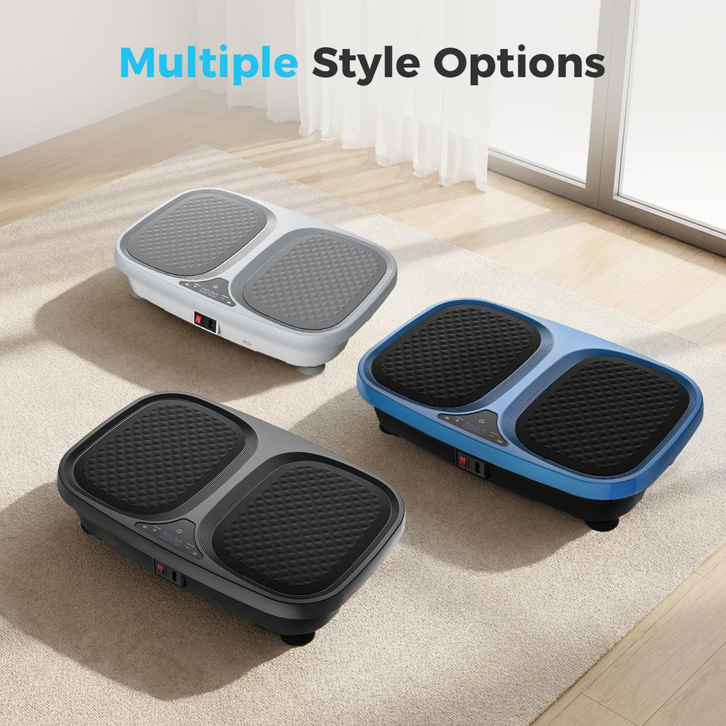 Vibration Plate Exercise Machine with Pull Ropes B329120