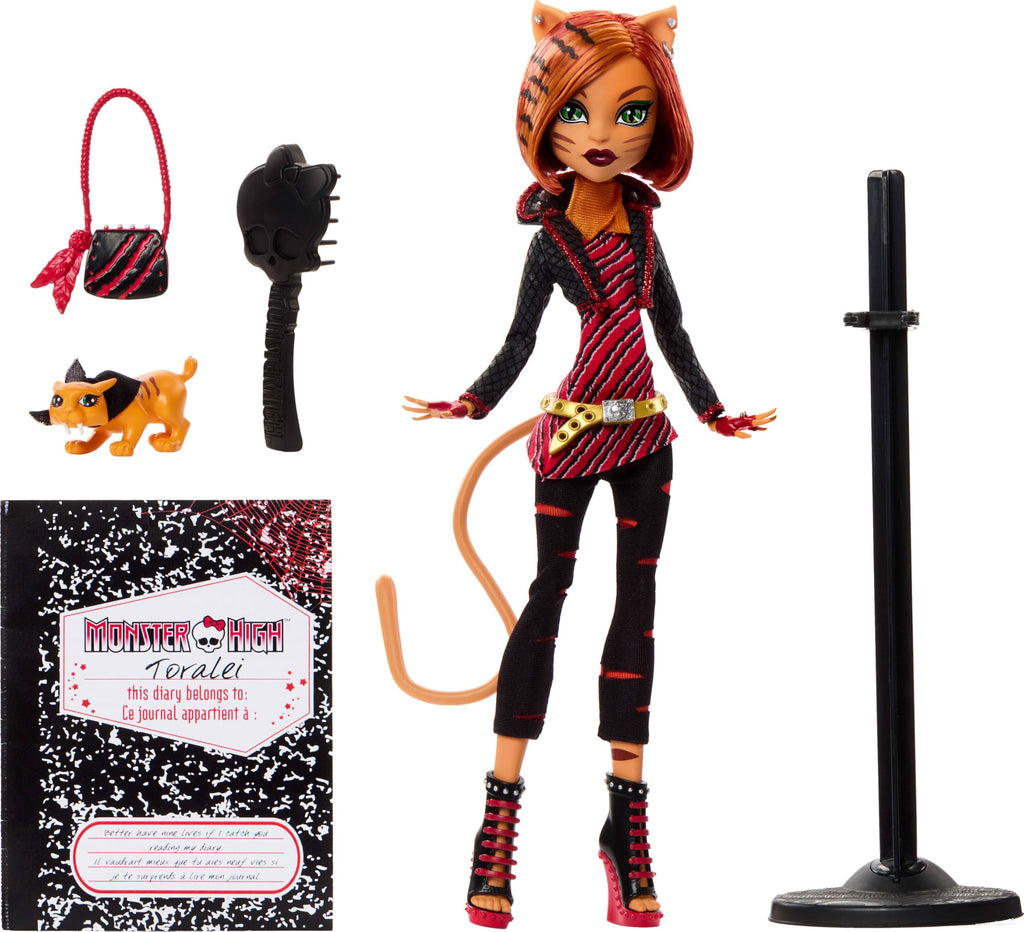 Monster High Doll with Doll Stand, Diary, and Pet A9319