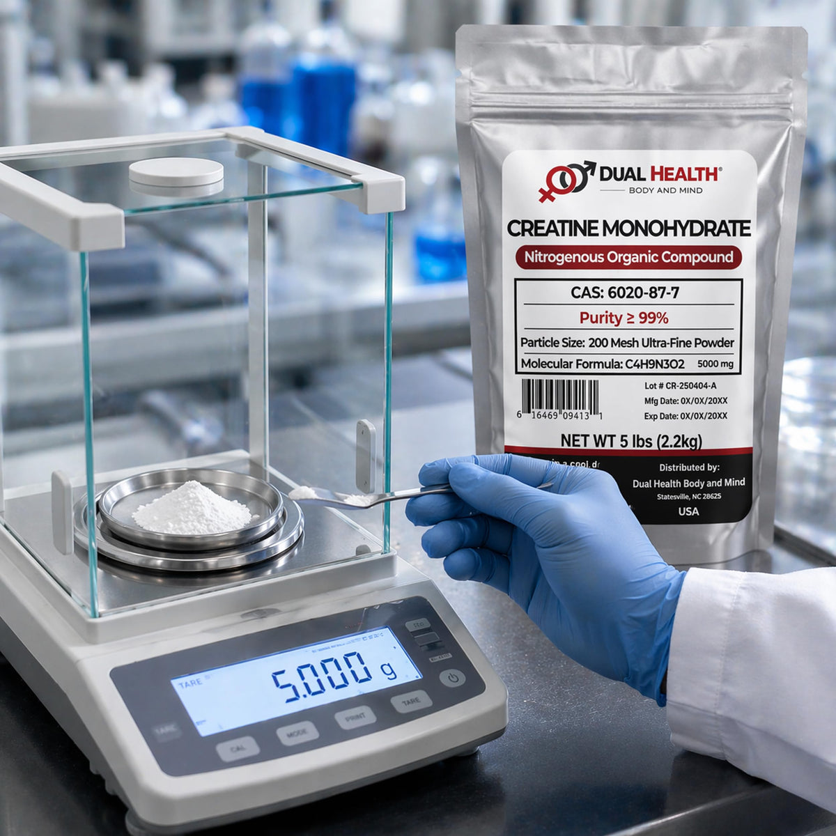 Pure Micronized Creatine Monohydrate Powder 1000 Grams E493